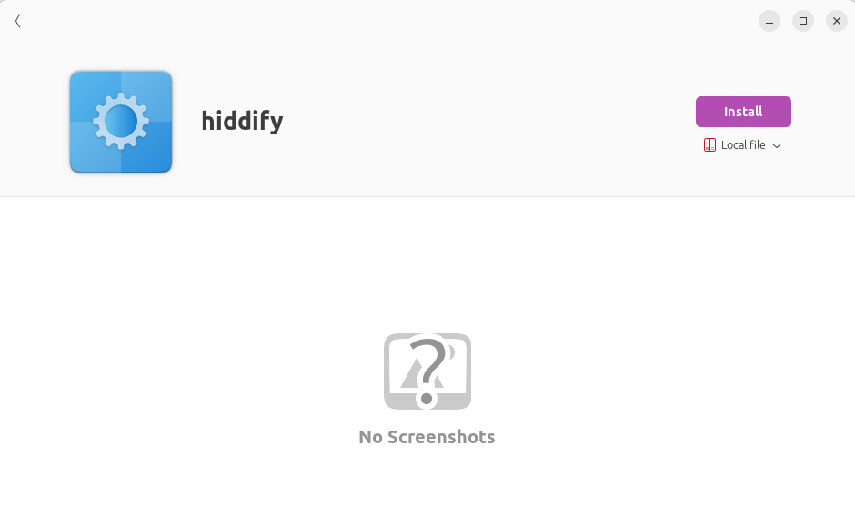 ΠΡΠΎΡΠ΅ΡΡ ΡΡΡΠ°Π½ΠΎΠ²ΠΊΠΈ Hiddify